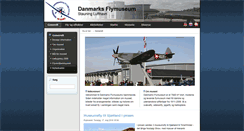 Desktop Screenshot of flymuseum.dk