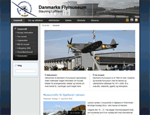 Tablet Screenshot of flymuseum.dk